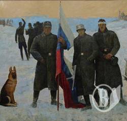 У кримських «казачков» почалася сверблячка - звісили російську символіку зі скелі над дорогою У кримських «казачков» почалася сверблячка - звісили російську символіку зі скелі над дорогою