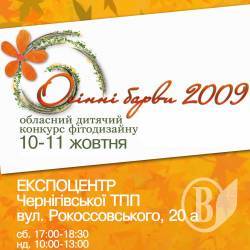 Дитячий обласний конкурс з фітодизайну «Осінні барви – 2009». АНОНС Дитячий обласний конкурс з фітодизайну «Осінні барви – 2009». АНОНС