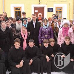 Валерій Дубіль зустрівся з викладачами Чернігівського Духовного Училища. ФОТО Валерій Дубіль зустрівся з викладачами Чернігівського Духовного Училища. ФОТО