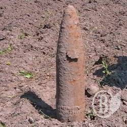 Артснаряд калібру 152 мм знешкоджено на Чернігівщині. ФОТО Артснаряд калібру 152 мм знешкоджено на Чернігівщині. ФОТО
