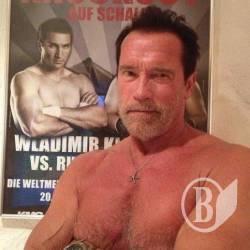 Шварцнеггер назвал Кличко своим любимым чемпионом Шварцнеггер назвал Кличко своим любимым чемпионом