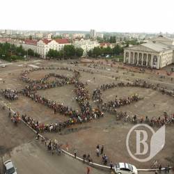 Живой велосипед с высоты птичьего полета от Виктора Кошмала Живой велосипед с высоты птичьего полета от Виктора Кошмала