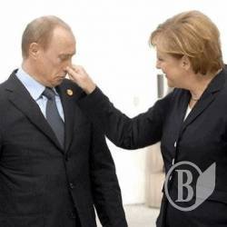Як Путлер піймав «саечку» від Меркель Як Путлер піймав «саечку» від Меркель