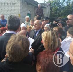Чернігівці проти махінацій на крові учасників АТО. Дубіль розбирається Чернігівці проти махінацій на крові учасників АТО. Дубіль розбирається