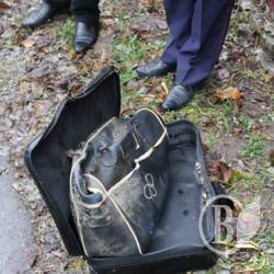 Полицейские обезвредили подозрительный чемодан в Черниговской области Полицейские обезвредили подозрительный чемодан в Черниговской области