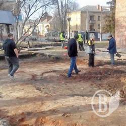 Відкрився фундамент дзвіниці П’ятницької церкви Відкрився фундамент дзвіниці П’ятницької церкви