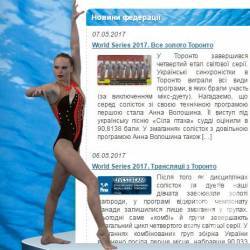 Українські синхроністки виграли всі золоті медалі у Торонто Українські синхроністки виграли всі золоті медалі у Торонто