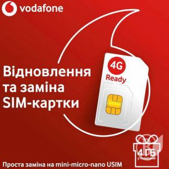 볺 Vodafone    SIM-  USIM  4G   4   