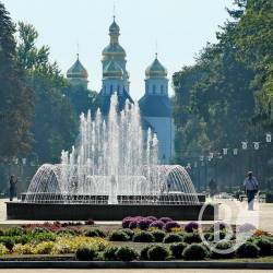 Новий музичний фонтан Чернігова в роботі Новий музичний фонтан Чернігова в роботі