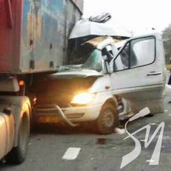 Mercedes Sprinter довіз пасажирів до ДТП і відправив до лікарень Mercedes Sprinter довіз пасажирів до ДТП і відправив до лікарень