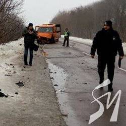 На трасі біля Сосниці зіткнулись два авто На трасі біля Сосниці зіткнулись два авто