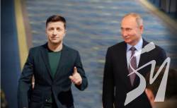 Вперше за останні 6 років президент України привітав Путіна з Новим роком Вперше за останні 6 років президент України привітав Путіна з Новим роком