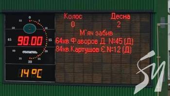Чернігівська «Десна» перемогла «Колос» Чернігівська «Десна» перемогла «Колос»