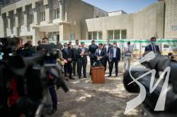 Володимир Зеленський перевірив об'єкти «Великого будівництва» на Чернігівщині Володимир Зеленський перевірив об'єкти «Великого будівництва» на Чернігівщині