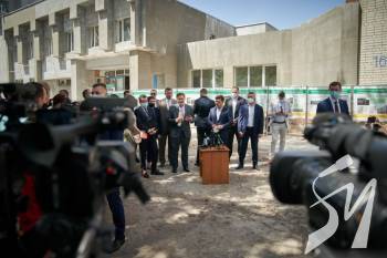 Володимир Зеленський перевірив об'єкти «Великого будівництва» на Чернігівщині Володимир Зеленський перевірив об'єкти «Великого будівництва» на Чернігівщині