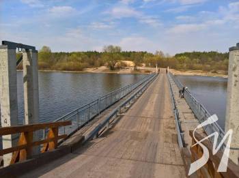 «Велике будівництво» в області: безпечний рух понтонним мостом на Новгород-Сіверщині відновлено «Велике будівництво» в області: безпечний рух понтонним мостом на Новгород-Сіверщині відновлено