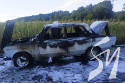 За добу на Чернігівщині горіли дві автівки