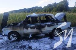 За добу на Чернігівщині горіли дві автівки За добу на Чернігівщині горіли дві автівки