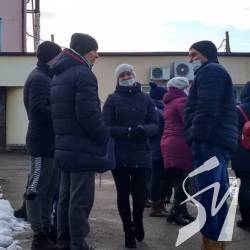 У Мені протестували працівники сирзаводу У Мені протестували працівники сирзаводу