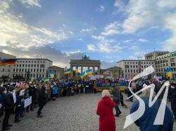 У Берліні відбулася акція проти війни в Україні У Берліні відбулася акція проти війни в Україні