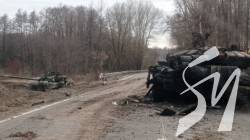 На Чернігівщині точаться бої: окупанти там гатять по своїх же На Чернігівщині точаться бої: окупанти там гатять по своїх же