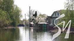 10 будинків затопило повністю, городи у воді: наслідки повені у селищі Макошине