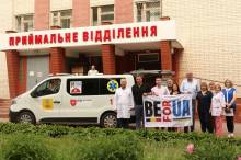 Сучасний автомобіль швидкої передали Чернігівській міській лікарні №3
