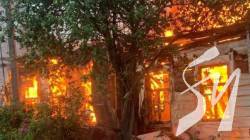Мінометний обстріл Сумщини: постраждала жінка, один будинок згорів дотла Мінометний обстріл Сумщини: постраждала жінка, один будинок згорів дотла