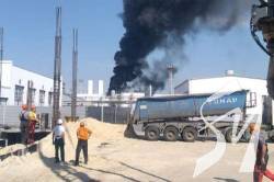 У Ростовській області РФ горить нафтопереробний завод, що належав Медведчуку