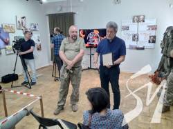 В Чернігові відкрили виставку «Рашизм=Фашизм. Чернігів 1941–2022» В Чернігові відкрили виставку «Рашизм=Фашизм. Чернігів 1941–2022»