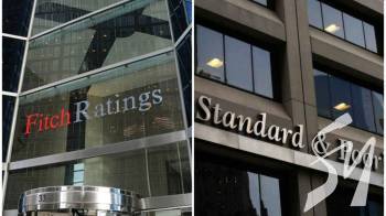 Fitch та S&P знизили рейтинги України до SD та RD через відстрочку виплат за євробондами Fitch та S&P знизили рейтинги України до SD та RD через відстрочку виплат за євробондами
