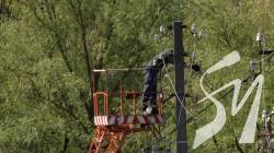 Чаус розповів, коли завершать ремонт ліній електропередач на Бобровиці у Чернігові
