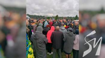 У Чернігові попрощалися із майором Олександром Киянцем У Чернігові попрощалися із майором Олександром Киянцем