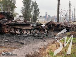 Російська армія за добу втратила 44 танки, літак, систему ППО і 370 солдатів