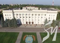 З будівлі Херсонської ОДА зник російський прапор. ФОТО З будівлі Херсонської ОДА зник російський прапор. ФОТО