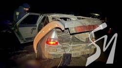 На трасі Чернігів-Городня-Сеньківка авто в’їхало у блокпост: пасажир загинув, водій – в лікарні На трасі Чернігів-Городня-Сеньківка авто в’їхало у блокпост: пасажир загинув, водій – в лікарні