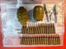 Поліцейські Чернігівщини виявили у місцевого мешканця гранатомет та боєприпаси