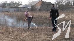 На Чернігівщині з початку року оштрафували 73 паліїв сухої трави на понад 220 тисяч гривень