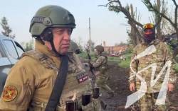 Після недовзяття Бахмута найманці ПВК Вагнер заявили, що захищатимуть Бєлгород Після недовзяття Бахмута найманці ПВК Вагнер заявили, що захищатимуть Бєлгород