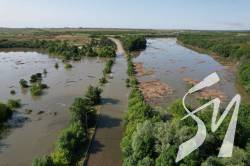 На правобережній Херсонщині затопило близько 10 тисяч гектарів полів через підрив ГЕС