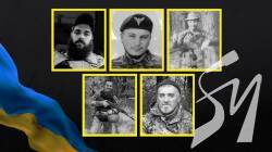 На Чернігівщині попрощалися з п'ятьма бійцями, які загинули на Донбасі та Херсонщині